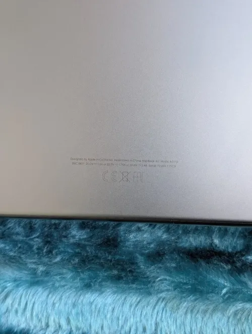 MacBook Air M3 2024 512SSD/16Gb 13,6'' Cycle de charge 34