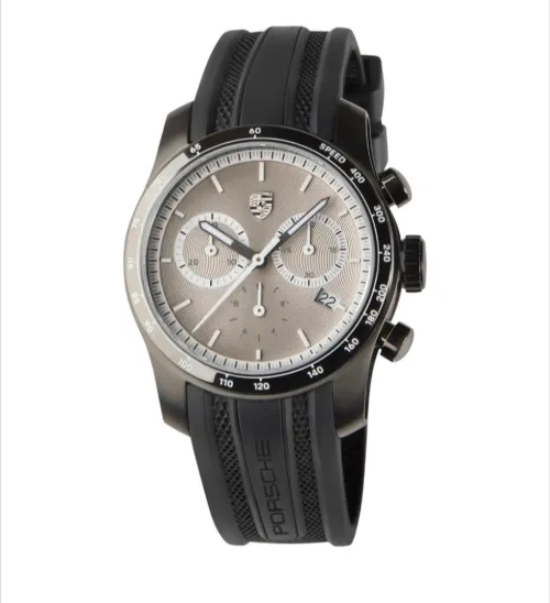 Montre Porsche Chronographe 911 Collection argent 