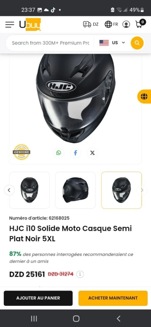 Casque Hjc