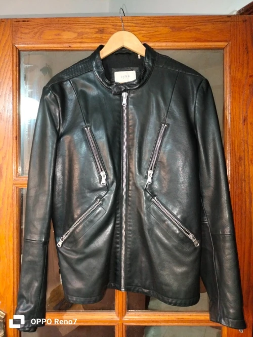 Veste en cuir