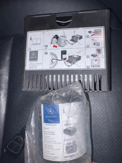 Attelage+Compresseur Mercedes