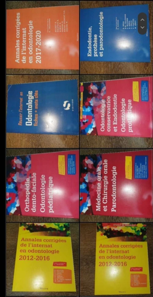 Livre medical médecine dentaire odontologie PAE