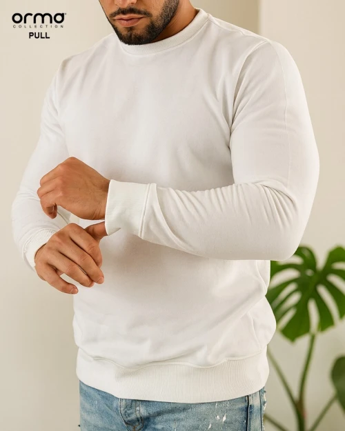 Pull sans capuche 
