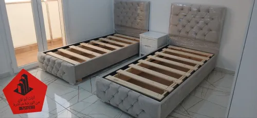 Promotion sur les lits capitonné. تخفيضات سرير كبي توني من الورشة مباشر