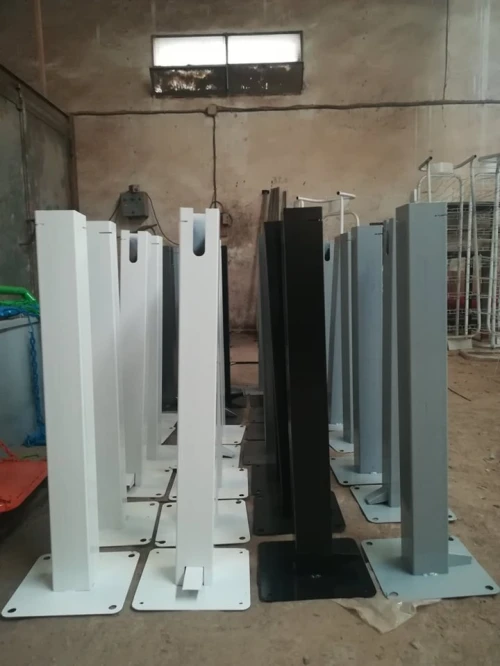 Peinture époxy électrostatique au four 