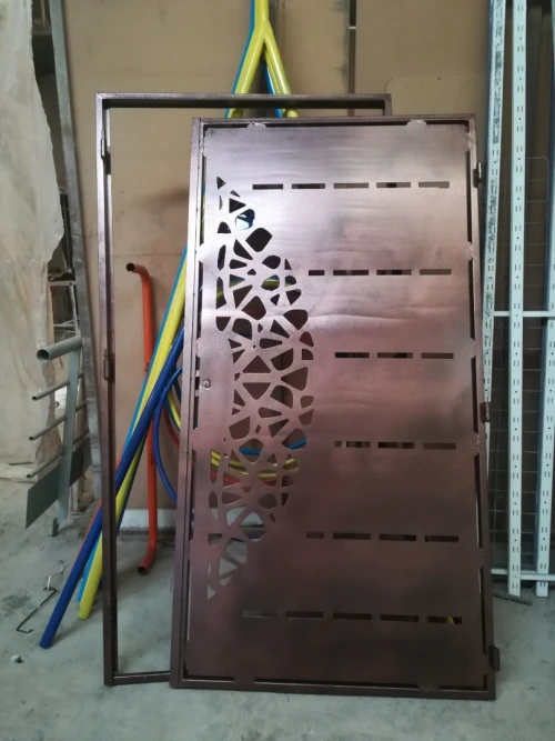 Peinture époxy électrostatique au four 
