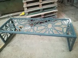 Peinture époxy électrostatique au four 