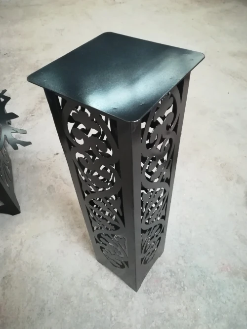 Peinture époxy électrostatique au four 