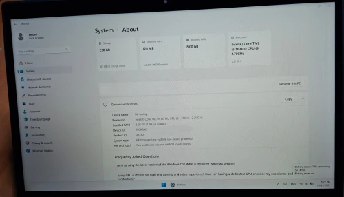 Thinkpad Yoga x13 Tactile 8Go\ 256Go i5-10310