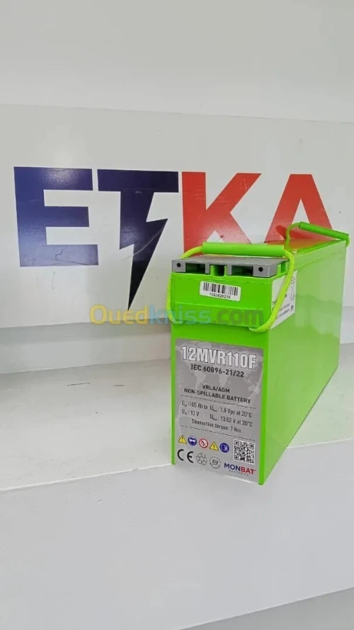 Solution Batterie 12v / 105 ah MONBAT