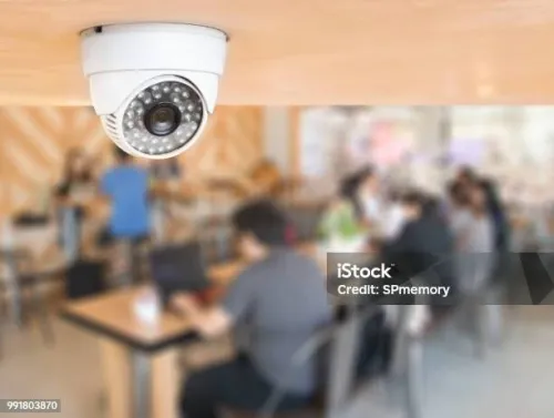 Installation caméra de surveillance