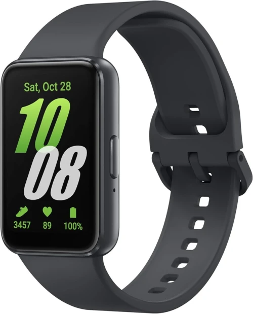 Smartwatch Samsung Galaxy Fit3 - Montre connectée avec écran AMOLED de 40 mm, corps en aluminium, suivi complet de l'activité physique et santé, batterie 13 jours, charge rapide, 5 ATM