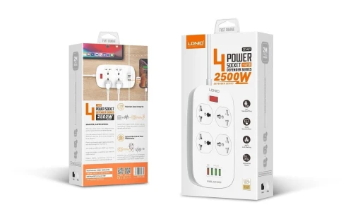 Rallonge Multiprise LDNIO ( SC1418 / SC2413 / SC3301 / SC3412 / SC3416 / SC4407 / SC4408 / SC5319 / SC5614 / SC10610 / SC6403 / SEW3452 / Z4 )
