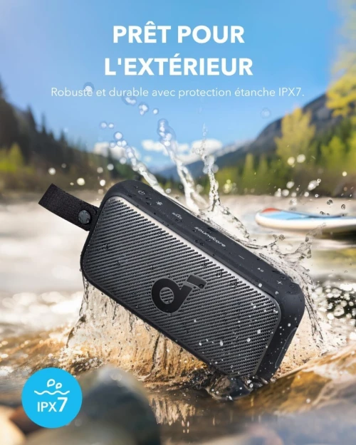 Baffle Soundcore Anker Motion 300 Bluetooth sans Fil BassUp, SmartTune, stéréo 30W, 13H ,IPX7