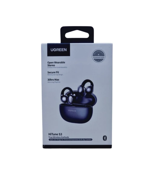 Écouteurs UGREEN HiTune S3 Ear Clip sans Fil Sport ENC DNN Bluetooth 5.4 Autonomie 30H IPX5