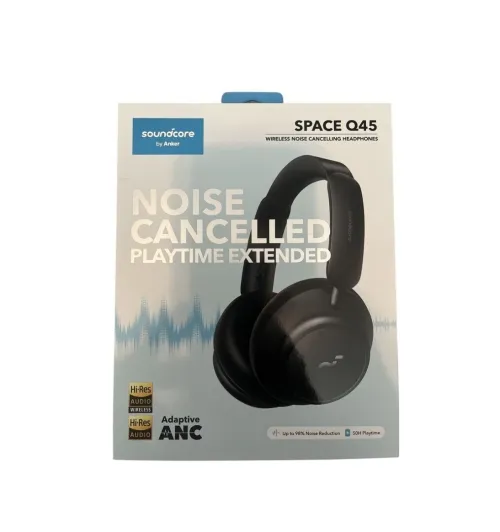 Casque Soundcore Anker Space Q45, Réduction Active du Bruit , 50 Heures , LDAC Hi-Res, Bluetooth 5.3