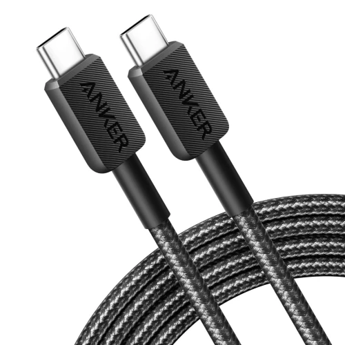 Cable Anker 322 Braided 60W USB-C USB-C Cable de 0.9m