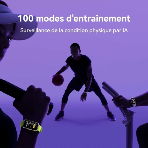 Smartwatch HUAWEI Band 10 Montres connectées, Surveillance de la Condition Physique par IA, Analyse du Sommeil de Niveau Professionnel, VRC, 14 Jours d'utilisation maximale, iOS & Android