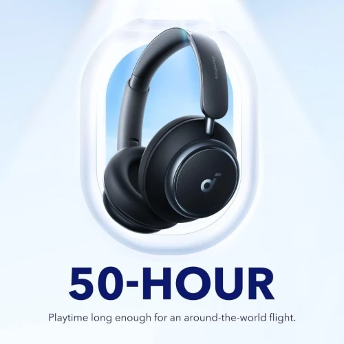 Casque Soundcore Anker Space Q45, Réduction Active du Bruit , 50 Heures , LDAC Hi-Res, Bluetooth 5.3