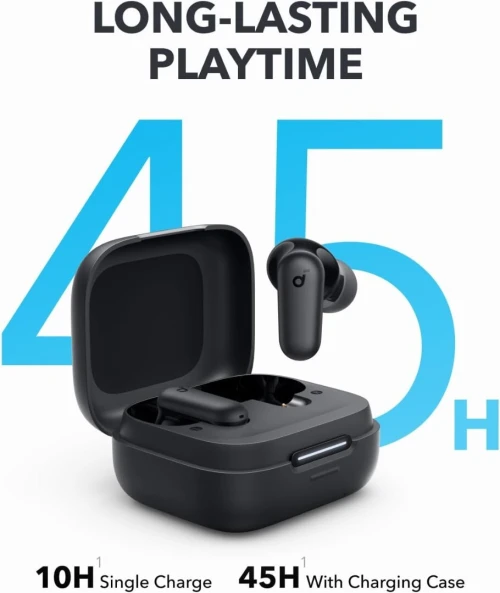 Airpods Anker R50i NC Écouteurs ANC Bluetooth 5.4 sans Fil Autonomie 45H 4Microphones avec IA