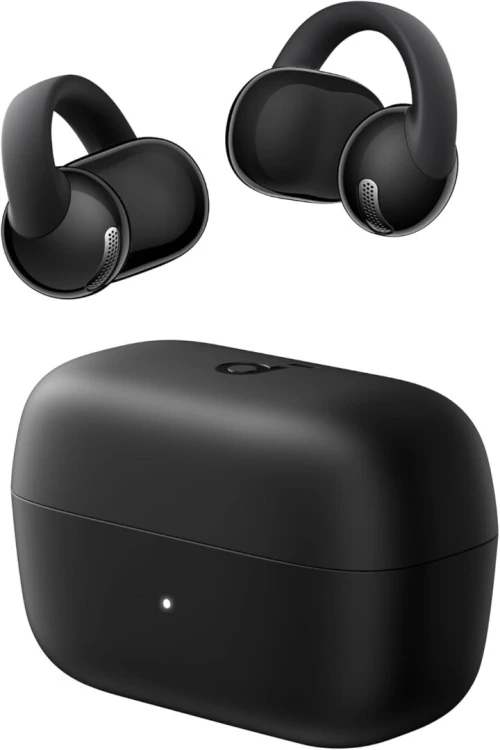 Ecouteurs Soundcore Anker C50i , Oreilles Libres, Clips, Confort Ultime, FlexiClip, transducteurs 12 mm, Basses puissantes, appels IA Nets, 28h , Hi-Res, IP55, Bluetooth 6.0