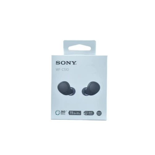 Sony WF-C510 Écouteurs intra-auriculaires, connexion multipoint, IPX4, charge rapide, iOS et Android
