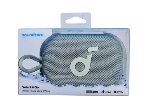 Baffle Anker Soundcore Select 4 Go Enceinte Bluetooth, 20h, IP67, Flottante, Son Puissant de 5W