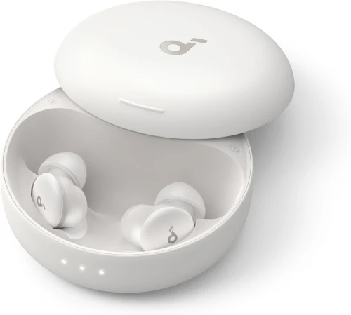 Écouteurs de Sommeil Soundcore Anker Sleep A30 , réduction Active du Bruit, système adaptatif de Suppression des ronflements, Son cérébral généré par IA, 45 h d'autonomie