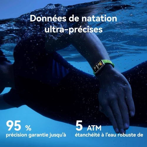 Smartwatch HUAWEI Band 10 Montres connectées, Surveillance de la Condition Physique par IA, Analyse du Sommeil de Niveau Professionnel, VRC, 14 Jours d'utilisation maximale, iOS & Android