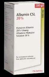 Albumine humaine   البومين