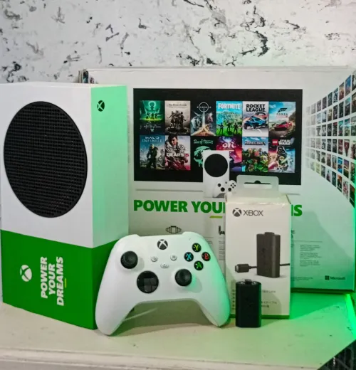 Xbox seris s 512gb + batterie de manette + compet 