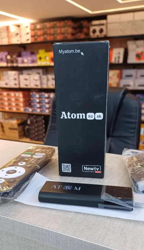 TV BOX ATOM S2 NEW 2G/16G CERTIFIE GOOGLE + IPTV ATOM 