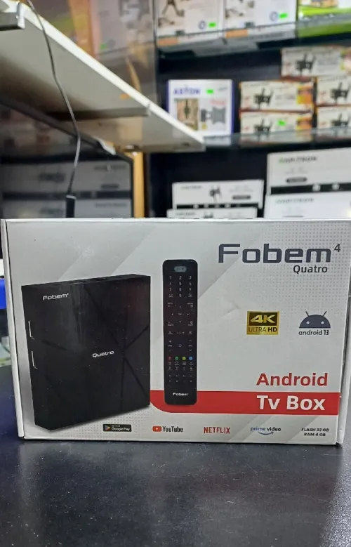 TV BOX FODEM 4RAM/32G + IPTV 1 ANS