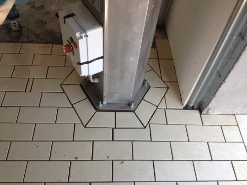 Carrelage anti-acide industriel 