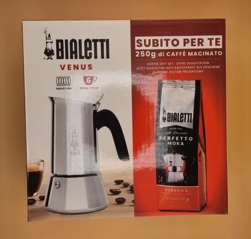 Cafetière italienne Bialetti VENUS 6 Tasses INOX 18/10 Original