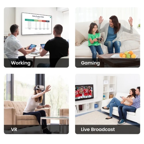 UGREEN Câble HDMI 2.1  8K 60Hz * 4K 120Hz * UHD Haute Vitesse 48 Gbps  * 1M * 2M * 3M* 5M