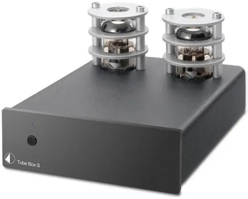 PRO-JECT X KLIPSCH HERITAGE DEBUT CARBON (DC) NOYER + Ortofon 2M Blue + PRO-JECT TUBE BOX S Préampli