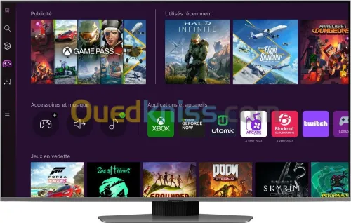 Samsung QLED TV 4K  TQ98Q80C 98" - 249 cm -  4K UHD Smart TV