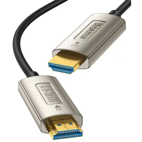 Baseus Cable fibre optique HDMI vers HDMI 4K 10M HDMI 2.0 4K @ 60Hz * UHD Haute Vitesse 18 Gbps