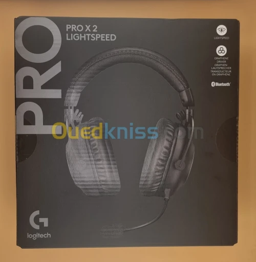 Logitech G Pro X 2 Lightspeed  Casque gaming sans fil Lightspeed/Bluetooth PC PS5 PS4 Switch