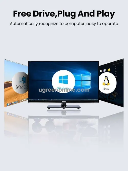 Ugreen 20120 USB-C Adaptateur femelle vers USB-B mâle