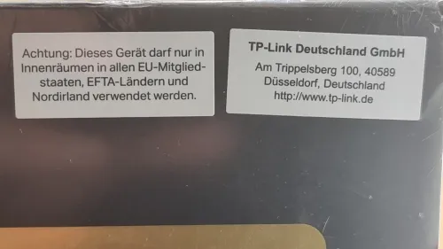 TP-Link Archer BE550 Routeur WiFi 7 BE9300Mbps Canaux 320 MHz, Bande 6GHz + 5 Ports 2.5G Mesh + VPN