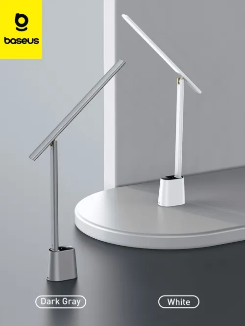Baseus Lampe de bureau lecture pliante Rechargeable Smart Eye ( Smart Light ) Luminosite Reglable