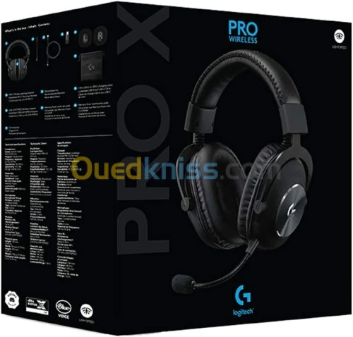 Logitech G Pro X Wireless Lightspeed Casque gaming sans fil DTS Headphone:X 2.0