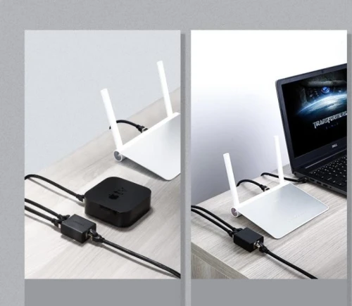 UGREEN RJ45 Splitter Adaptateur Noir