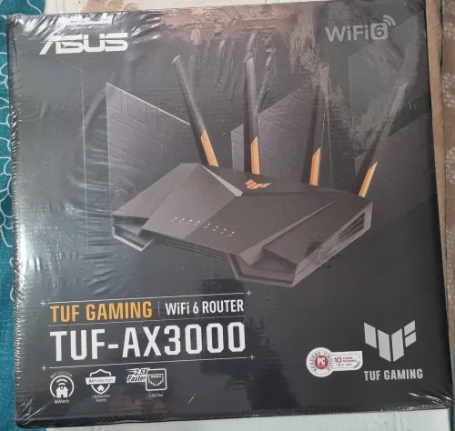 ASUS TUF-AX3000 V2 Router Gaming AX3000 Wi-Fi 6 + Routeur Pour BOX Fibre Optique FTTH Haut De Gamme