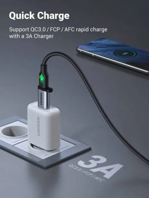 UGREEN Adaptateur USB C vers USB 3.0 Type C 3.1 Femelle vers USB A Mâle