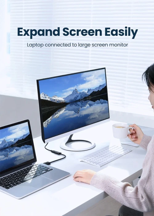 UGREEN Adaptateur DisplayPort Mâle vers HDMI Femelle 4K 60Hz 