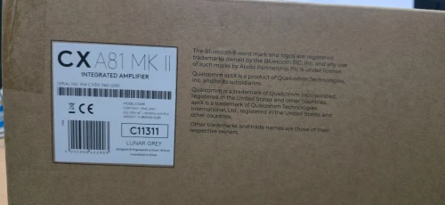 Cambridge CXA81 MKII  Amplis hi-fi stéréo / Neuf Sous Emballage / 2 x 80 W RMS / DAC 24 bits / 384 kHz et DSD / Entrées analogiques et numériques