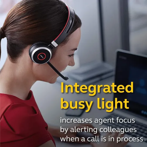 Jabra Evolve 65 Micro-casque sans fil stéréo pro réduction bruit Bluetooth certifié Microsoft Teams